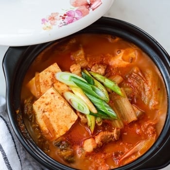 DSC5897 2 350x350 - Kimchi Jjigae (Kimchi Stew)