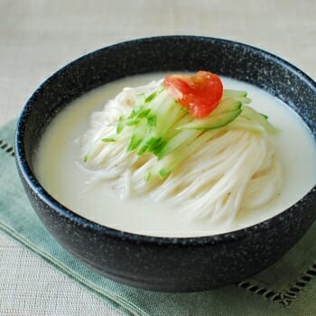 DSC 1702 350x350 - Kongguksu (Chilled Soy Milk Noodle Soup)