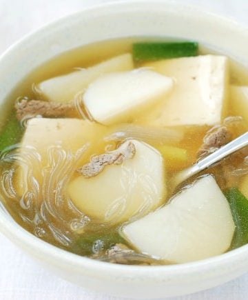 Gamjaguk (Korean Potato Soup)