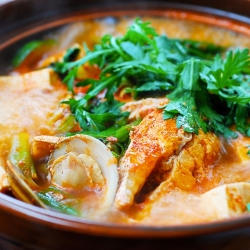 DSC 2704 2 350x350 - Domi Maeuntang (Spicy Fish Stew with Red Snapper)