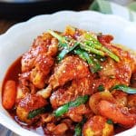 Instant Pot Korean red spicy chicken