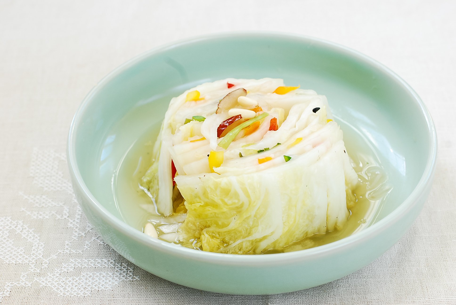 DSC 2956 1 - Baek Kimchi (White Kimchi)