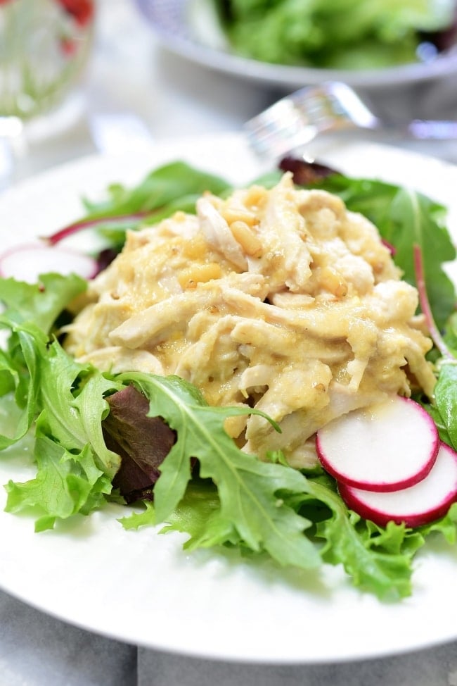 DSC 4271 e1560136306974 - Chicken Salad with Pine Nut Dressing