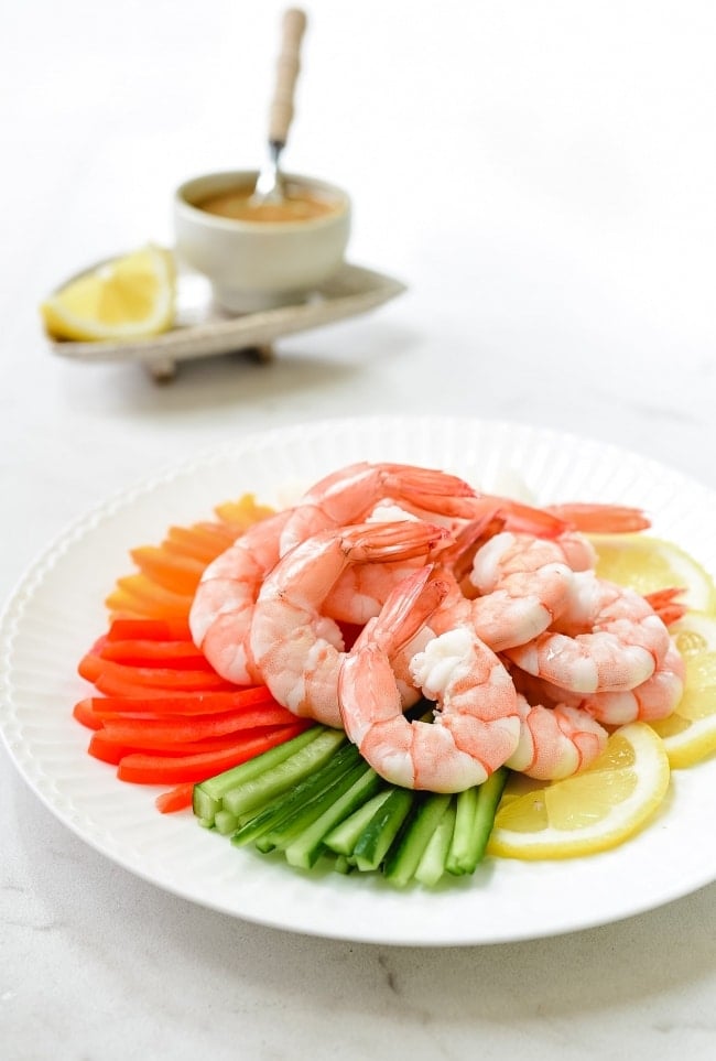 DSC 4524 4 e1561401518449 - Shrimp Salad with Hot Mustard Dressing (Saewu Naengchae)