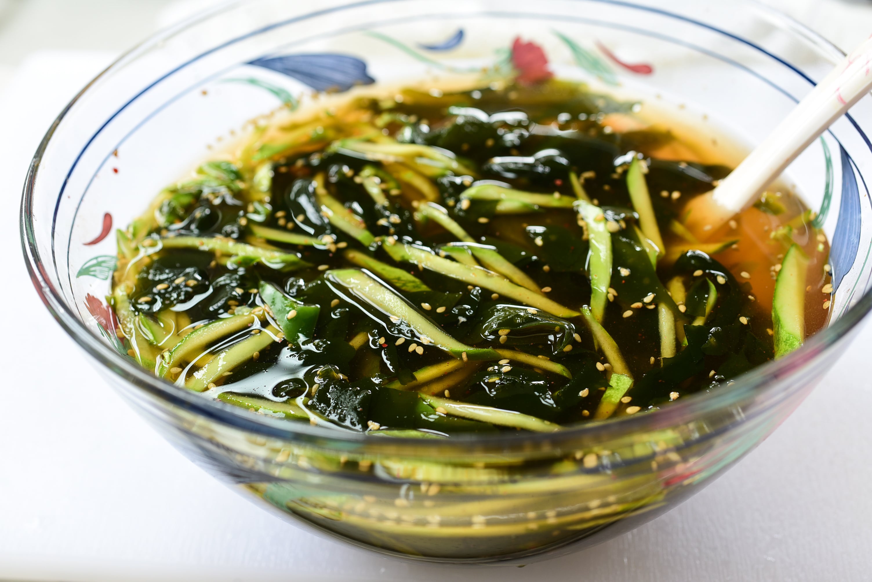 DSC 4925 - Oi Naengguk (Chilled Cucumber Soup)