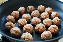 meatballs recipe 6 - Glazed Korean Meatballs (Wanja Jorim)