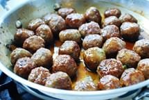 meatballs recipe 8 - Glazed Korean Meatballs (Wanja Jorim)